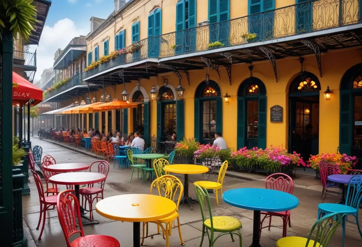 Upptäck de bästa caféerna i New Orleans! illustration