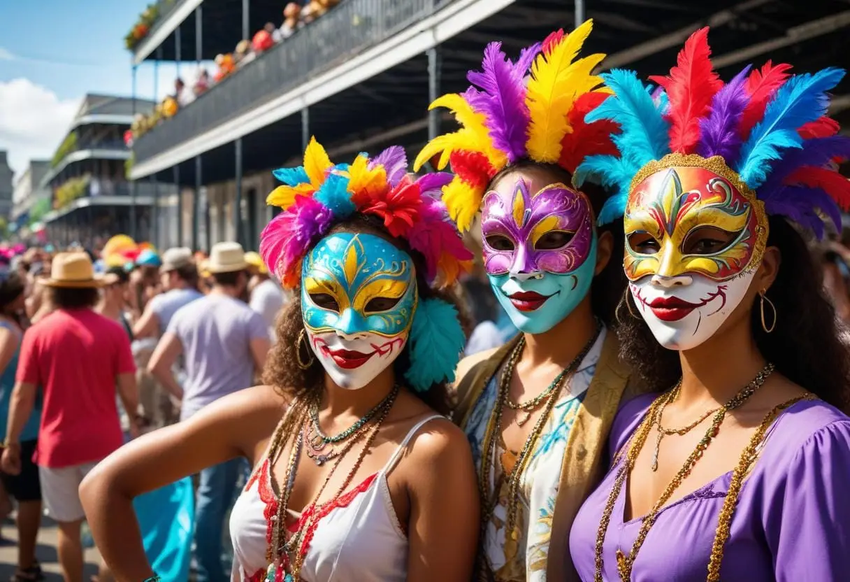 Upptäck festivaler och evenemang i New Orleans! illustration