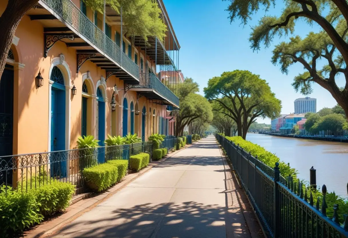 Hyra cykel i New Orleans – en perfekt äventyrsdag! illustration