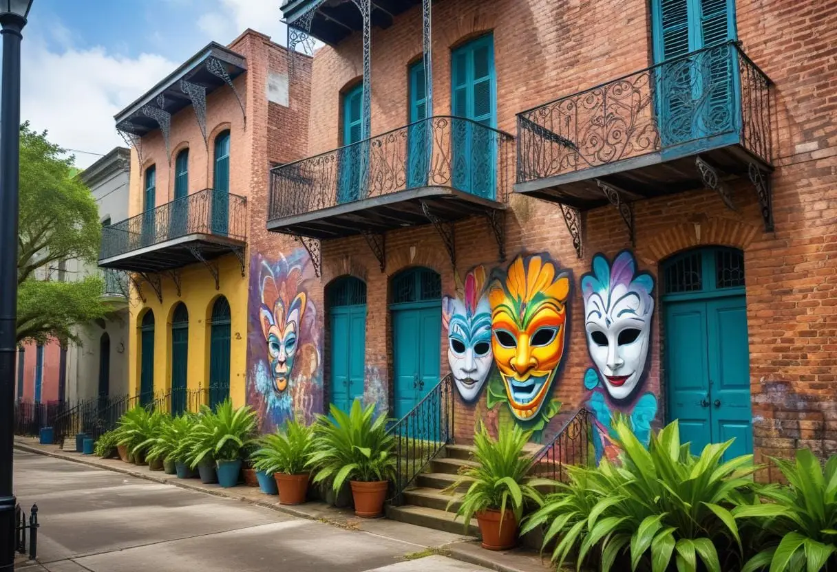Upptäck konstscenen i New Orleans – en färgstark resa! illustration